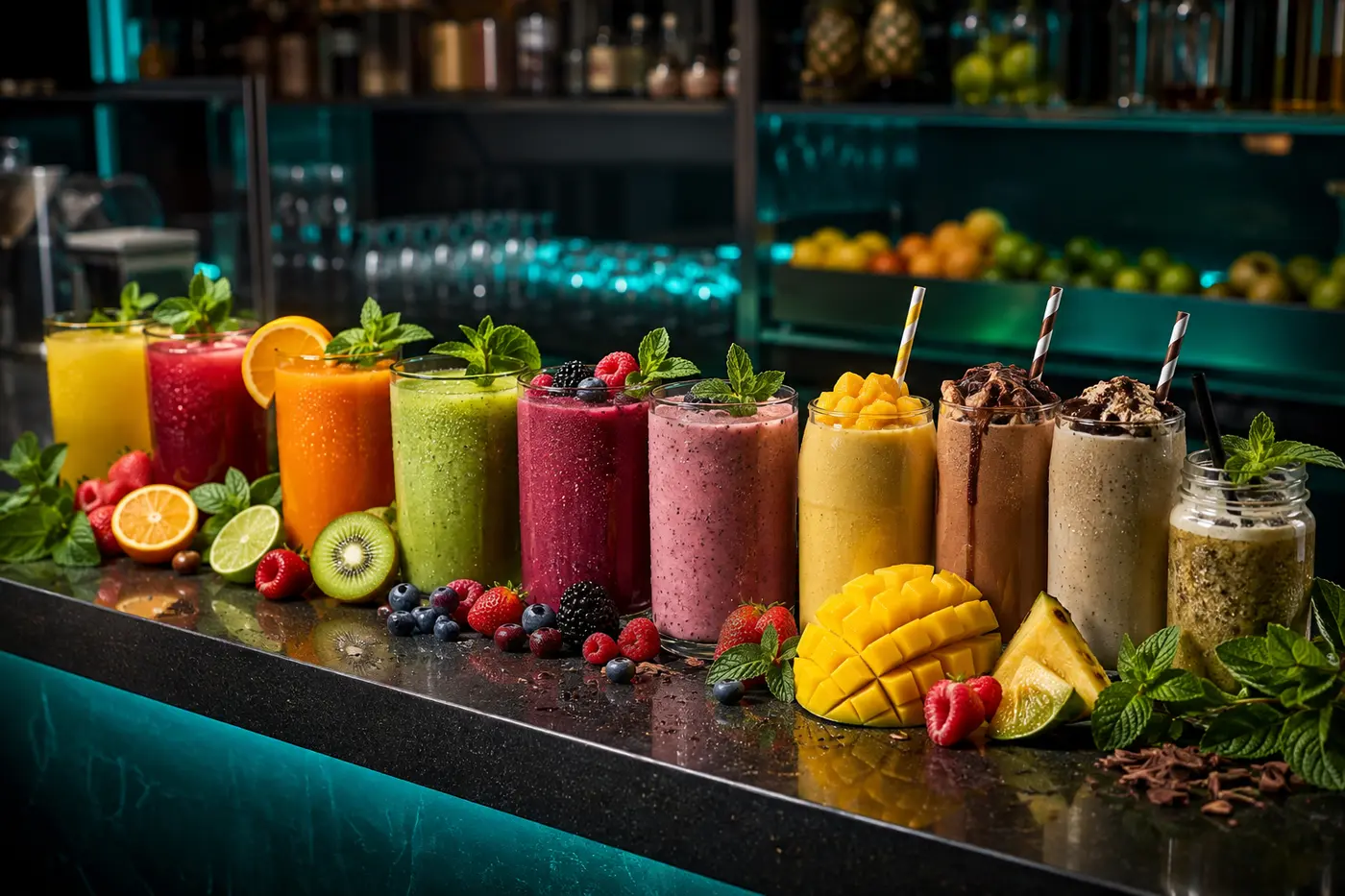 Juice, Smoothies & Milkshakes at Titan Fit Plus Cafe