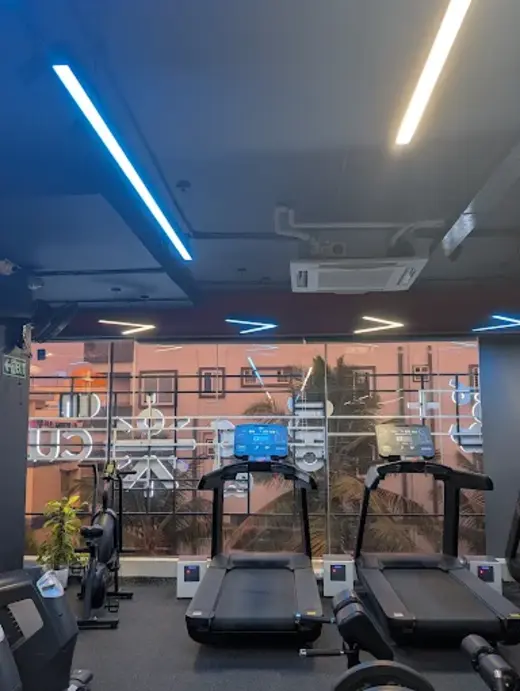 Titan Fit Plus Cult fit gym floor