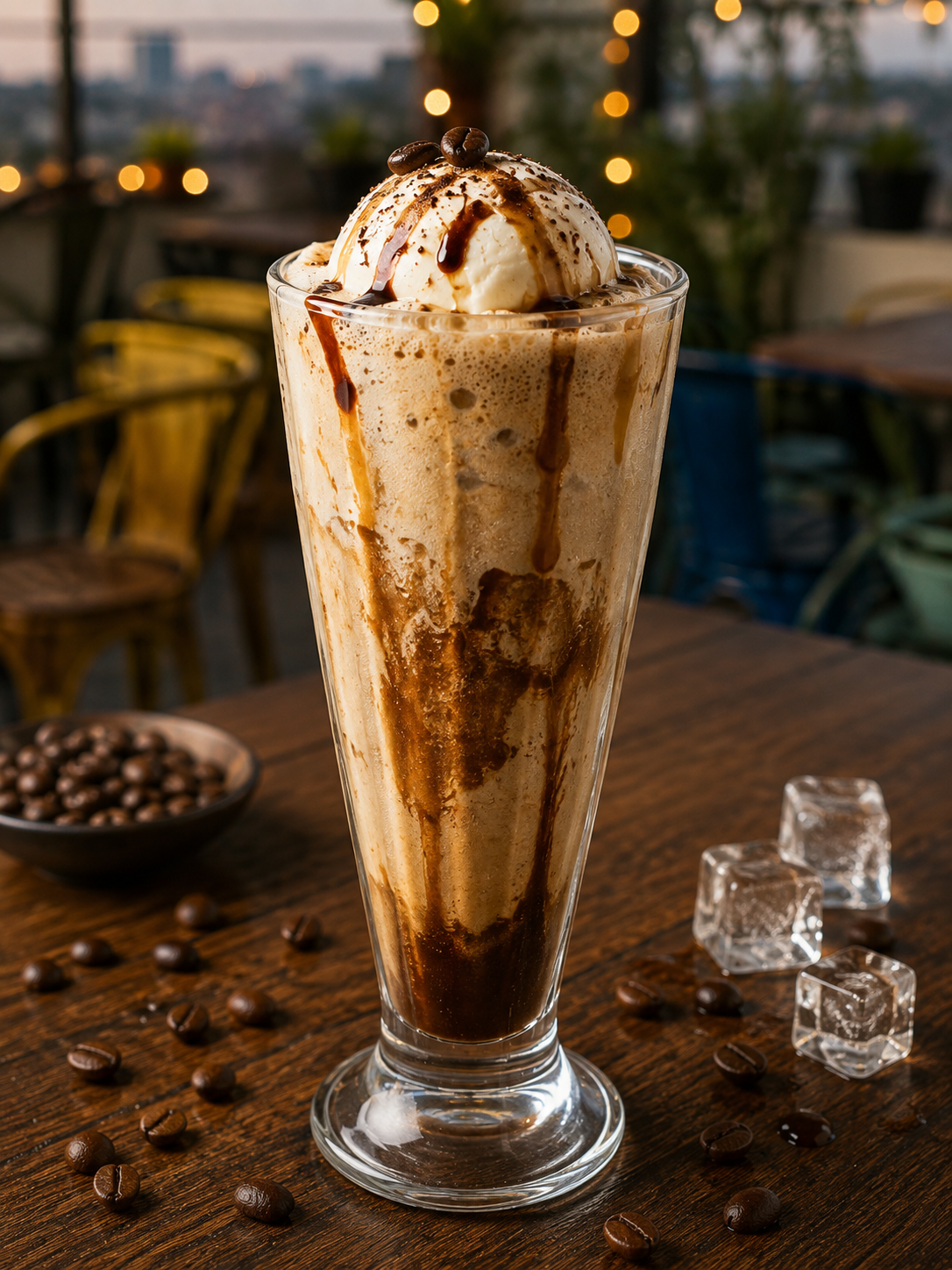 Cold coffee with Ice Cream